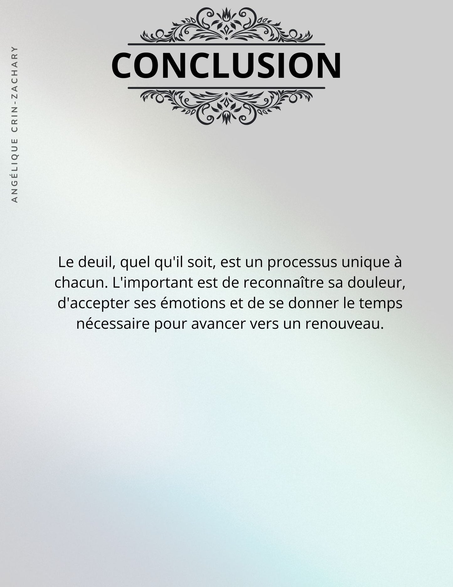 Intro Comprendre et traverser Les Deuils