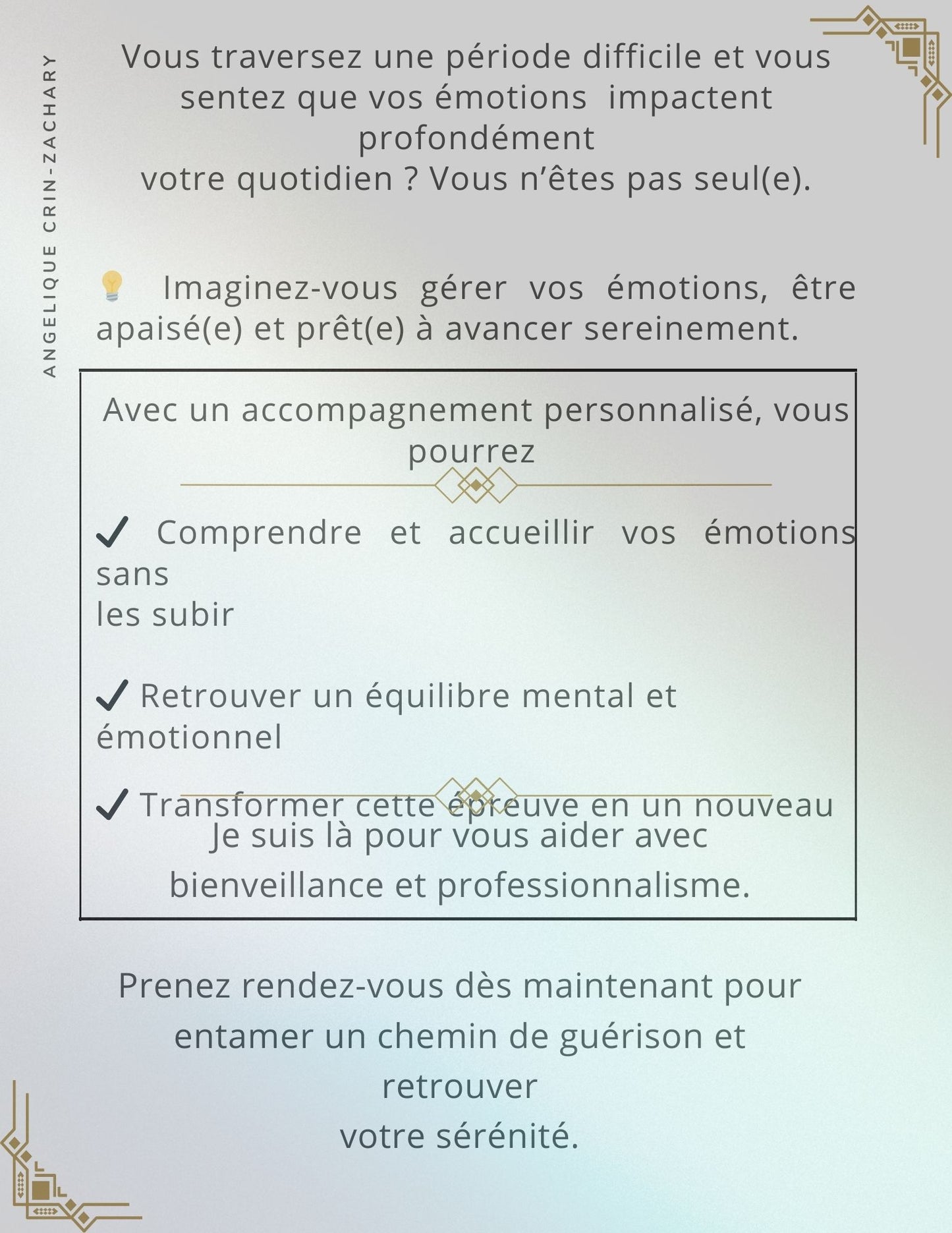 TOME III : Gérer la satisfaction immédiate